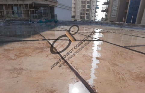 Podium waterproofing project